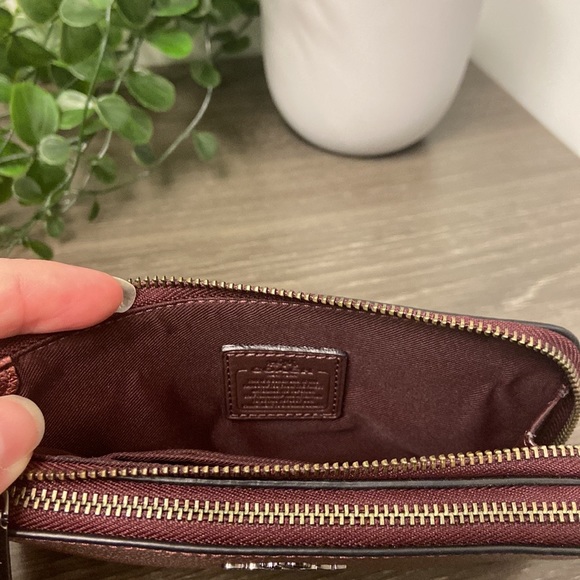 Coach Double Zippered Wristlet - Picture 11 of 16